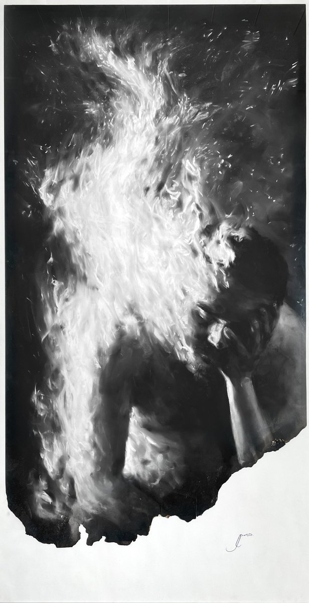 Burned Man I by Jordan Eastwood