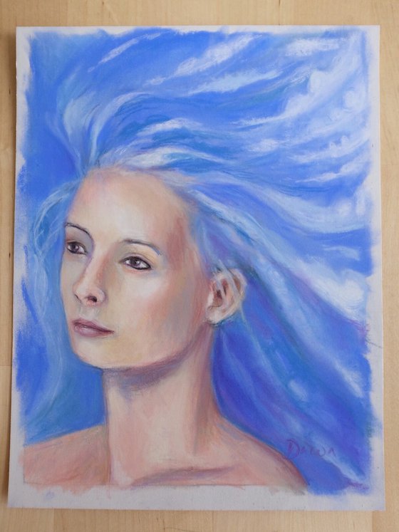 Head in the Clouds (Sky Medusa)