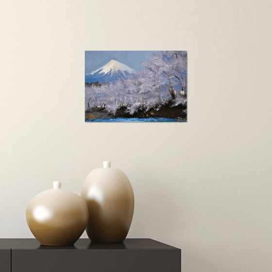 Purple Twilight over Fuji