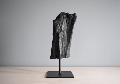 'Spires' - Burnt Wooden Sculpture by Jordan Eastwood