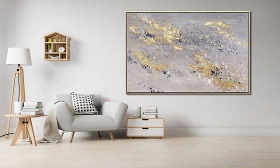 VEGA - 150cm x 100cm ABSTRACT PAINTING