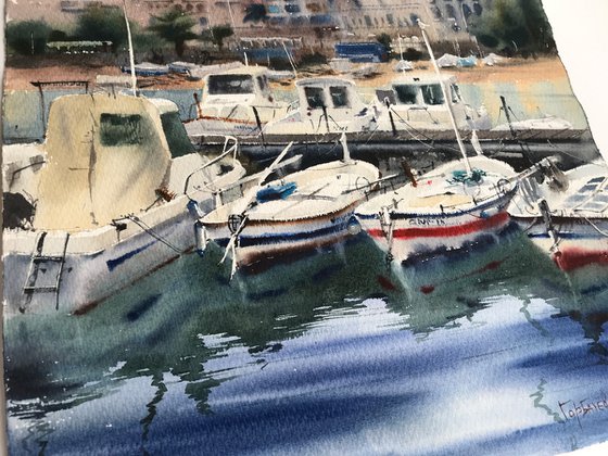 Boats, Palamos, Spain