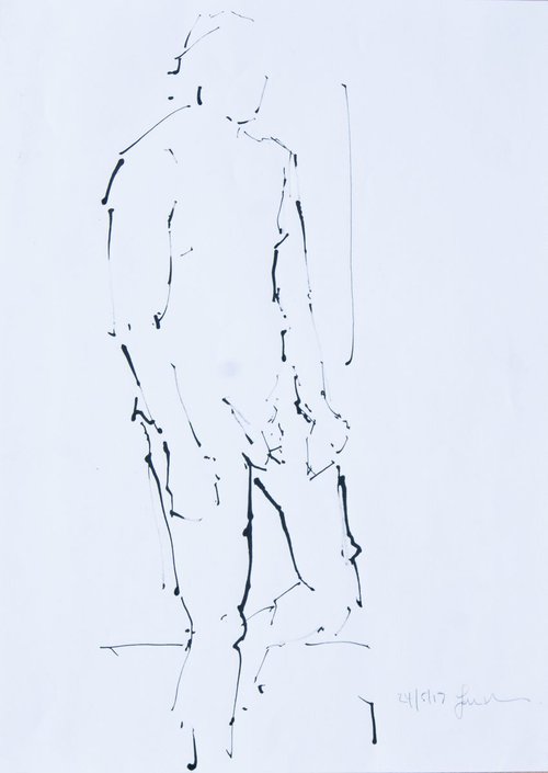 Life Drawing No 188 by Ian McKay