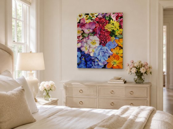 Colorful Garden Flowers