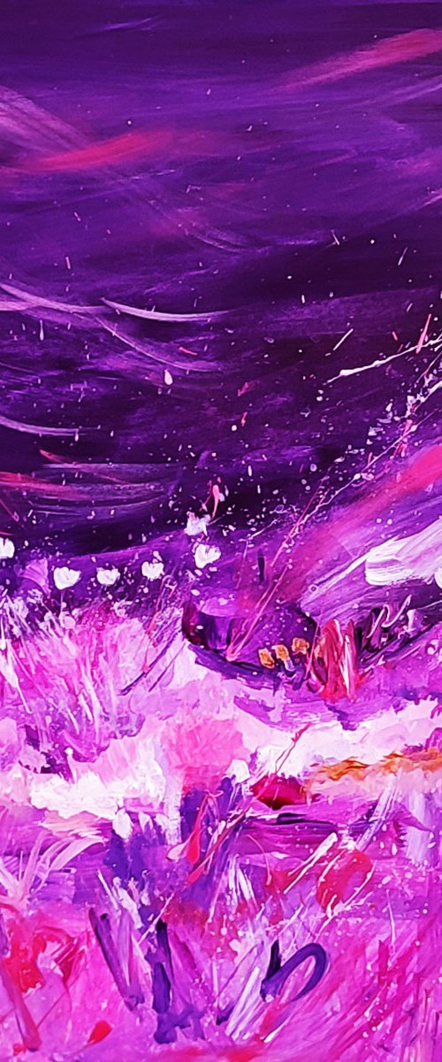 Purple night by ÂME SAUVAGE