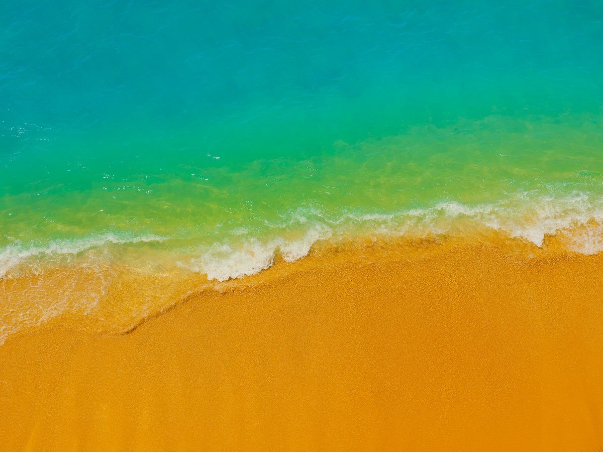 Photorealistic Abstract Photograph By Nick Psomiadis, 47 X 35", Waikiki, Original Artwork