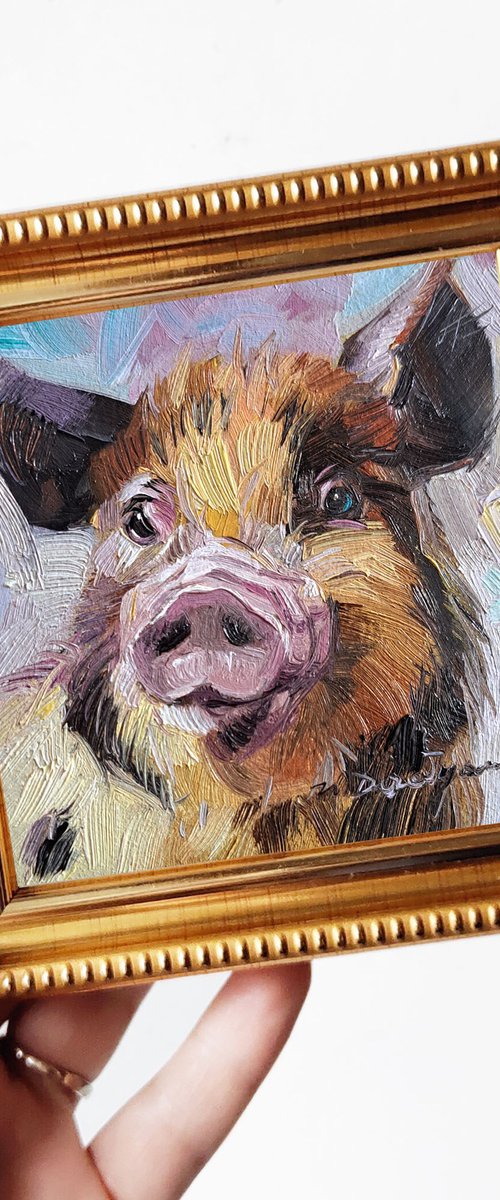 Pig by Nataly Derevyanko