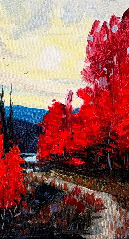 Fiery Foliage by Paul Cheng