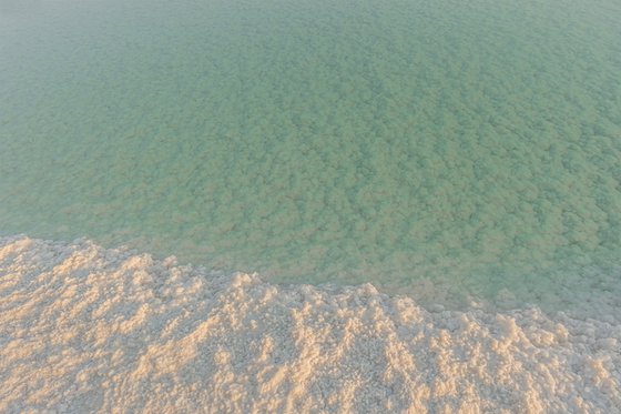 Dead Sea. Sunlight