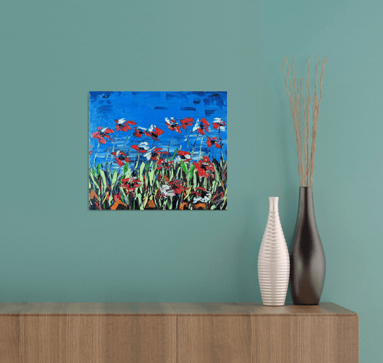 A Meadow Full Of Poppies 2