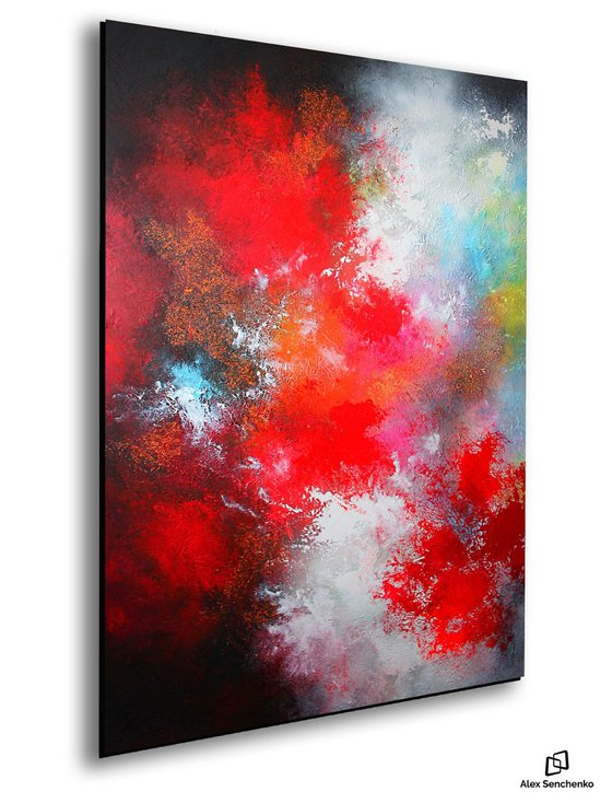 150x100cm / ABSTRACT PAINTING  / Euphoria