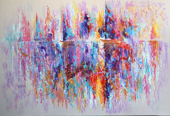 Regatta in the Ocean