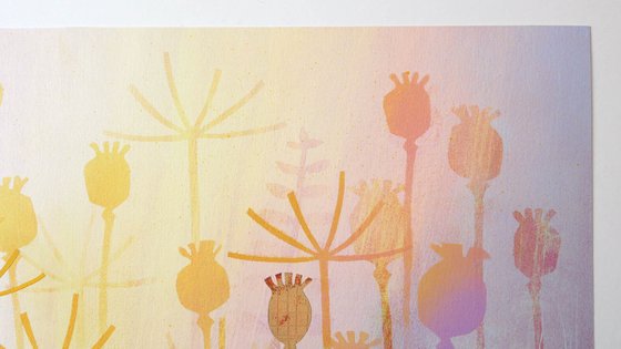 Harmony in Pink and Gold