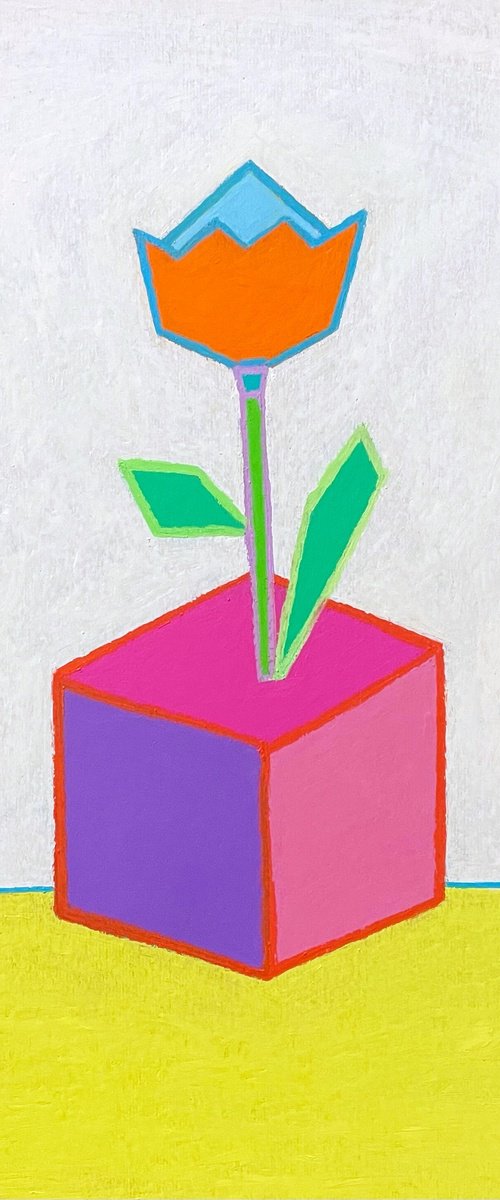 Pop art flower #2 by Ann Zhuleva