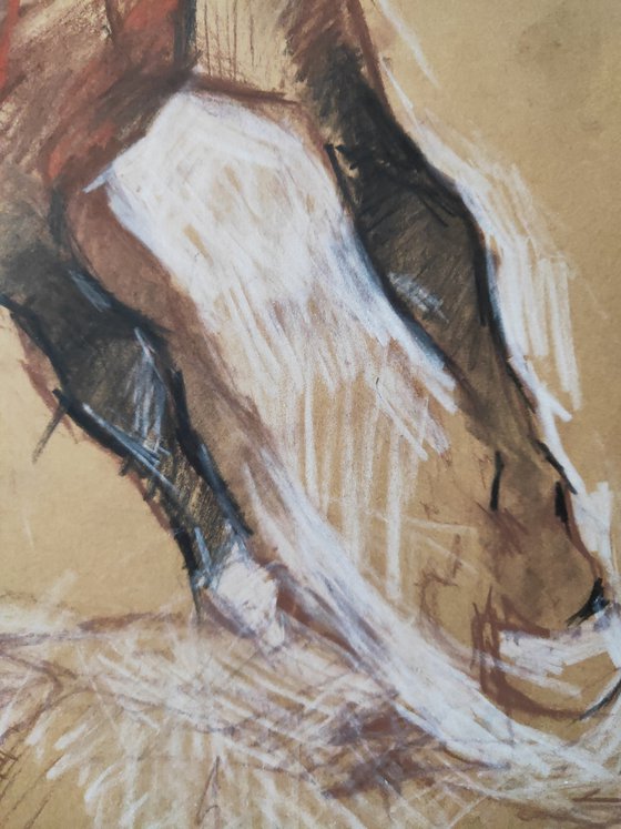 "Running horse" by Olga Tsarkova