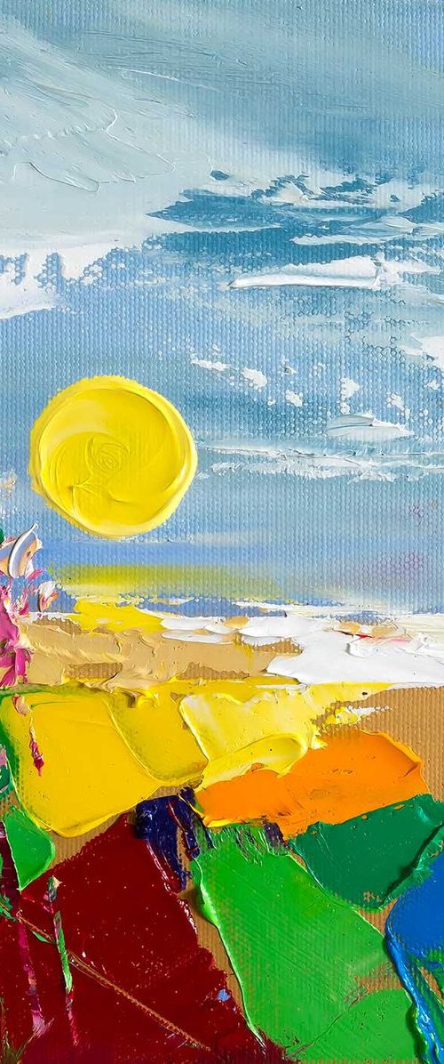 'Relaxing Beach' by Ewa Czarniecka
