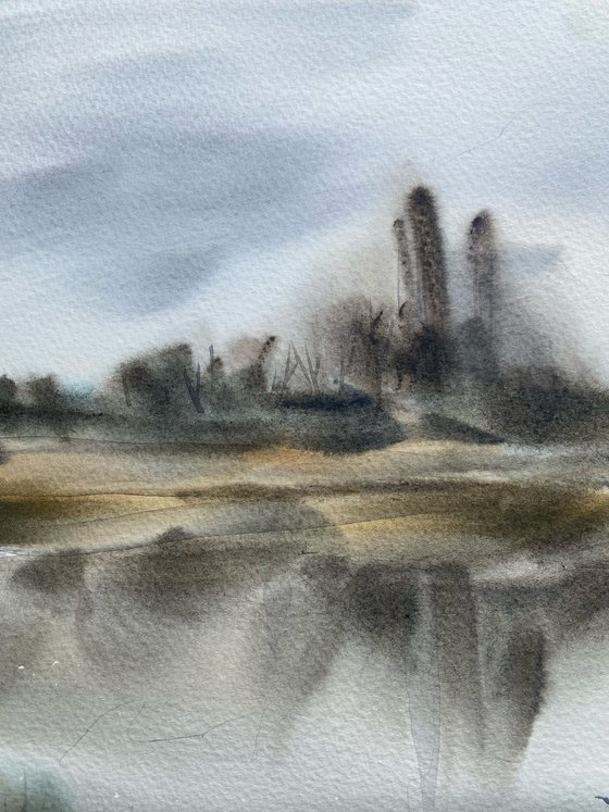 Where the river becomes sky