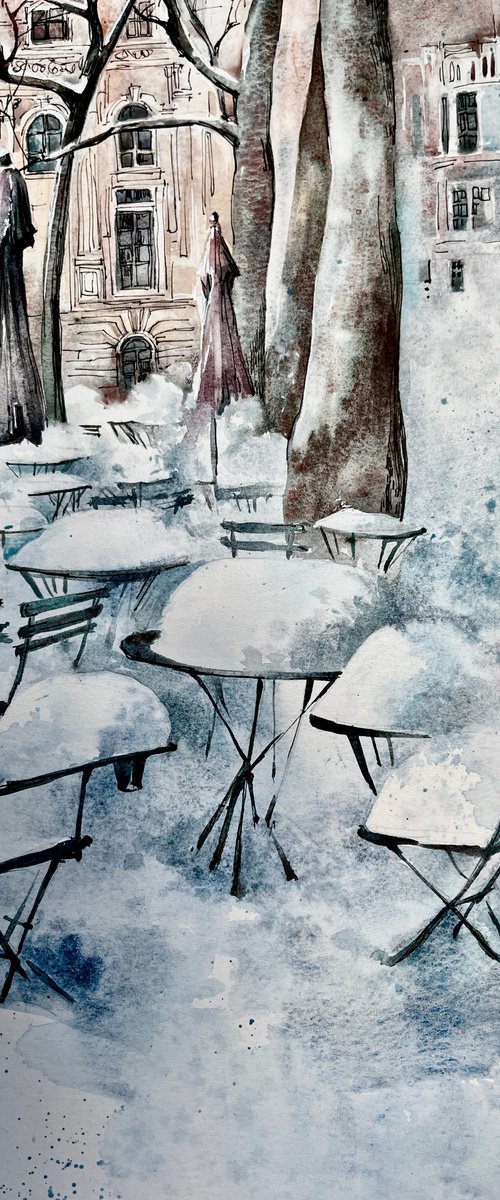 NYC Sketch #10 by Larissa Rogacheva