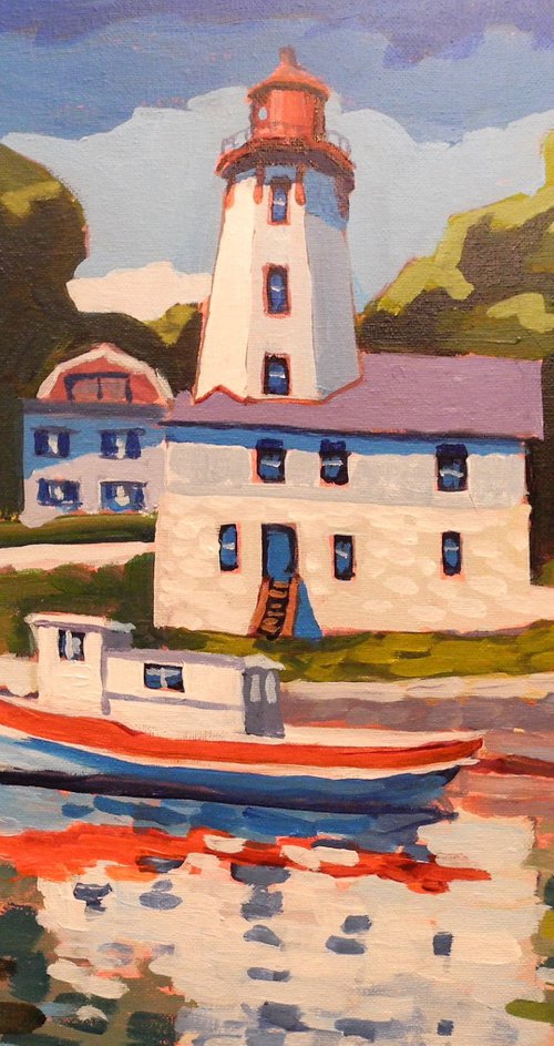 Kincardine Lighthouse, Ontario by Edward  Abela