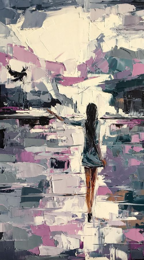 Elegy in lilac shades by Lana Frey