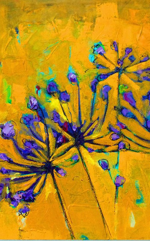 Agapanthus, 2016 by Irene Wilkes