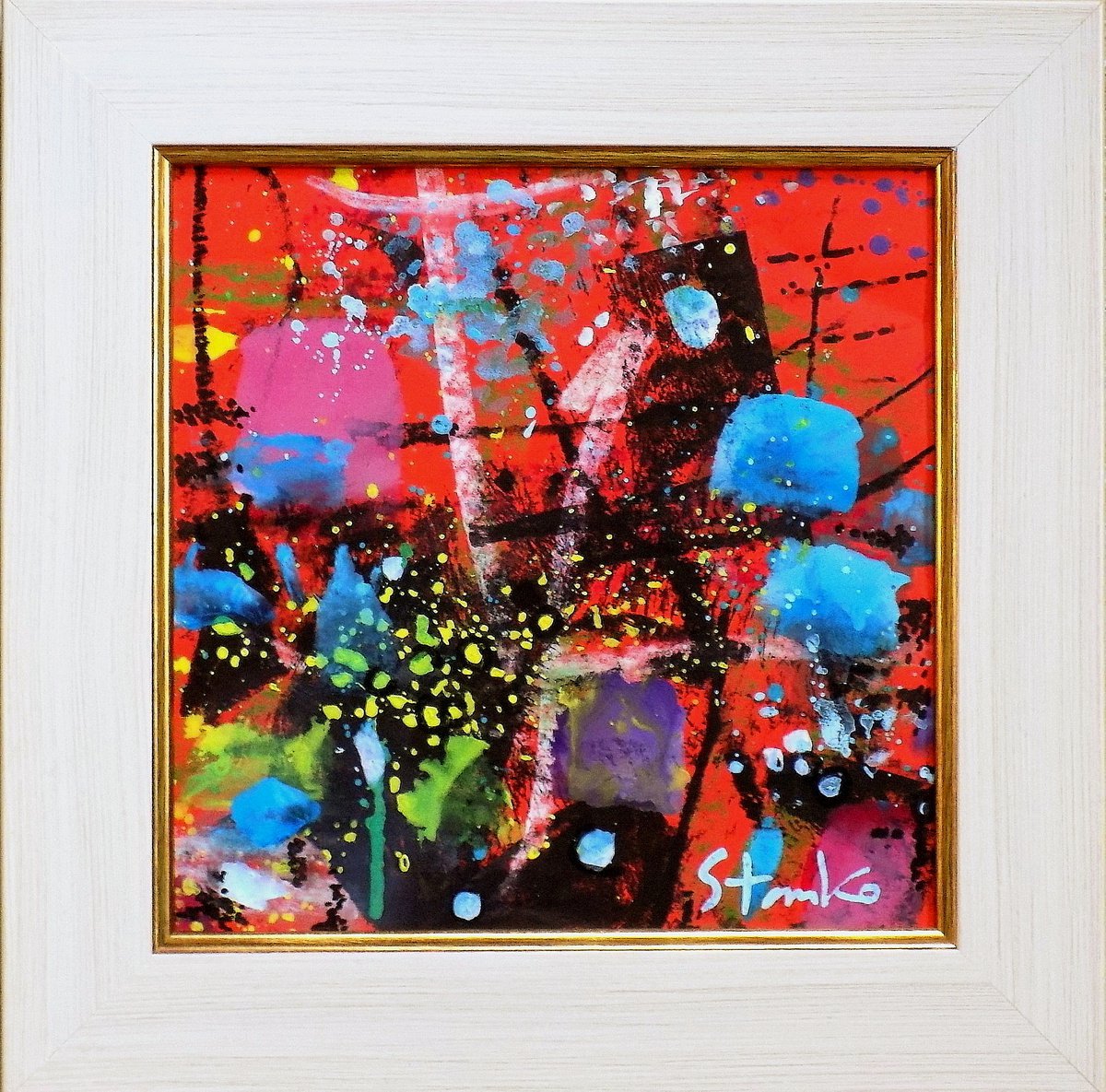  Jazzy Mood-Lxxv By Stanislav Bojankov, 12 X 12, Artwork For Sale On Artfinder