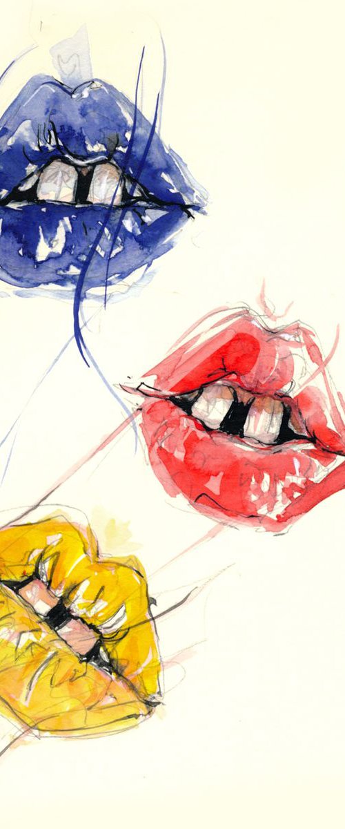 3 Lips by Doriana Popa