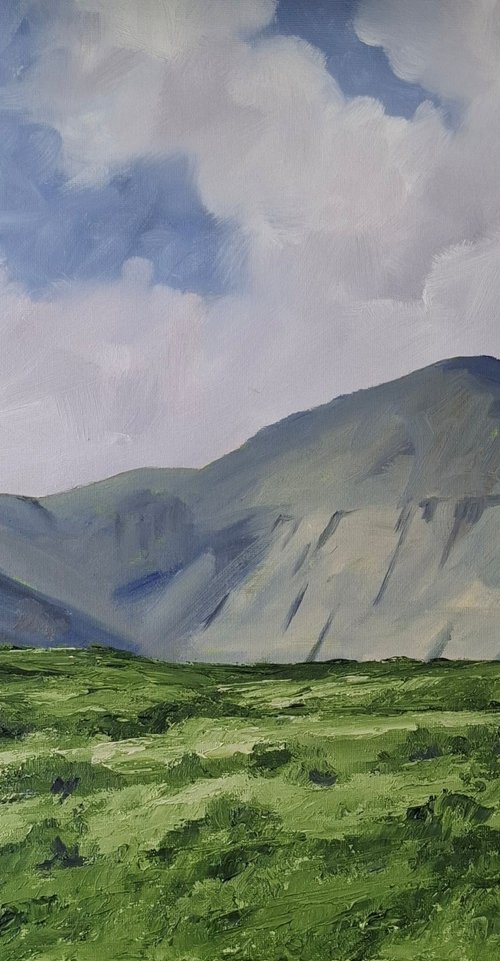 Towards Croagh Patrick by John Halliday