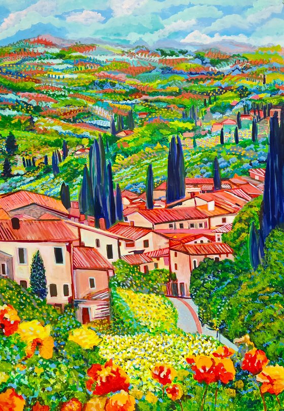 Landscape of Tuscany