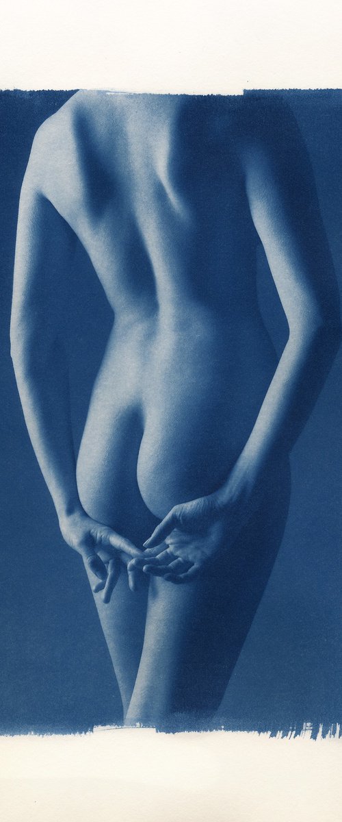 Blue Nude #6 by Robert Tolchin