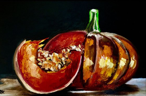 Pumpkin 🎃 Still life. 50% off sale