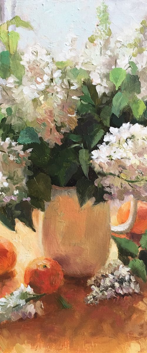 Lilac Bouquet by Ling Strube