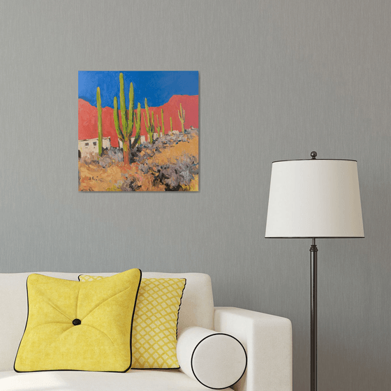 Desert Vibrance. Saguaros