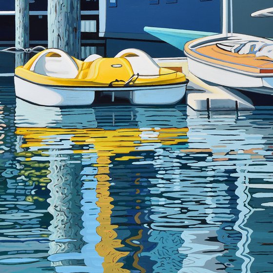 Houseboats And A Seagull #2