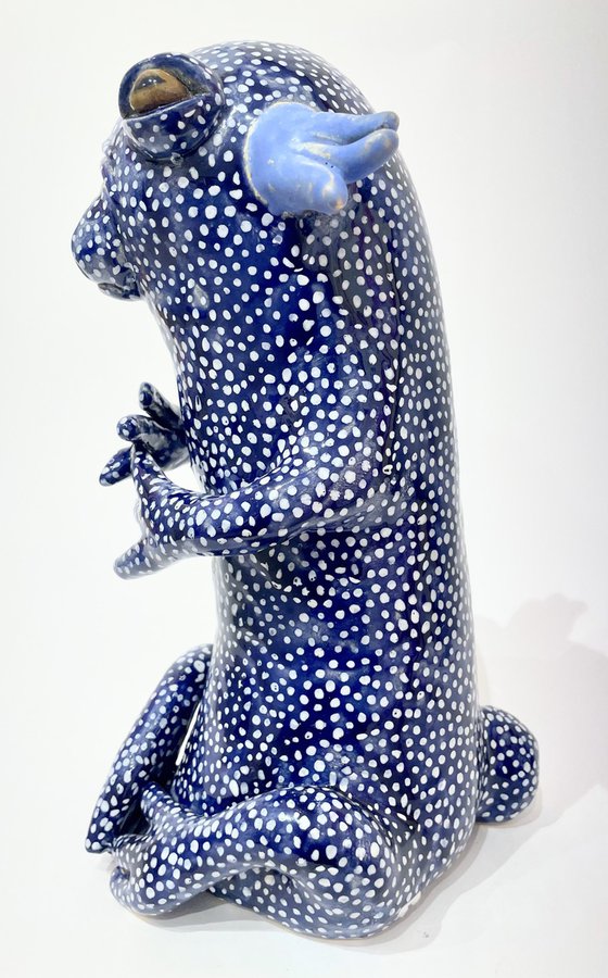 Dotted Blue Sweet Creation