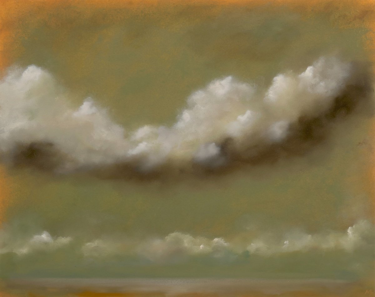 Our Clouds Fading Over Ocean By Rolf Marriott, 19 X 15, Artwork For Sale On Artfinder