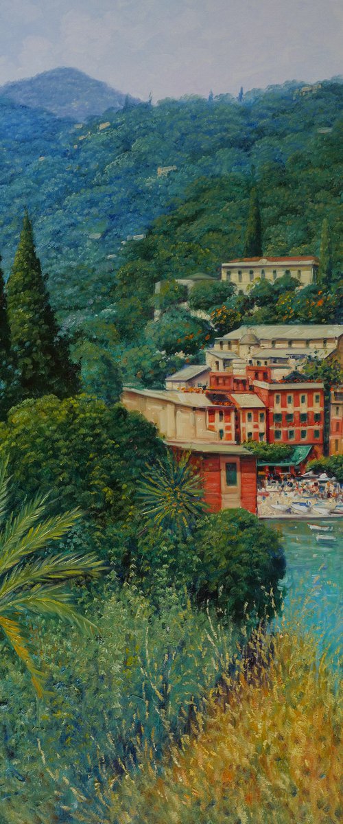 Portofino panorama by Claudio Ciardi