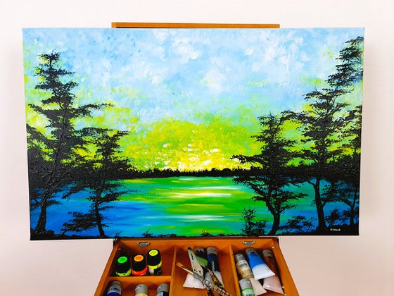 Sunset in the country 2