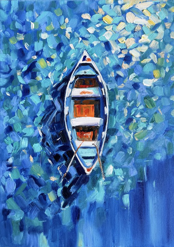 Blue escape