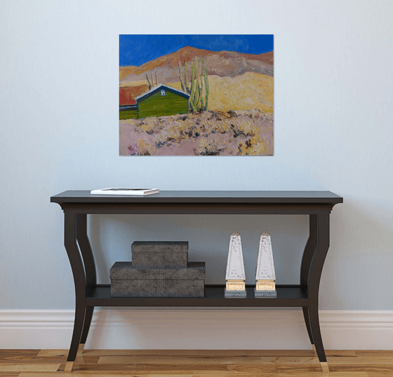 Green House in the Desert