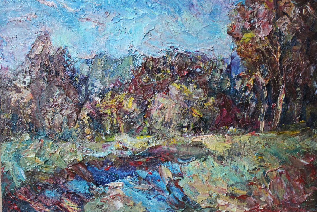 Landscape 1994. by Viktor Makarov