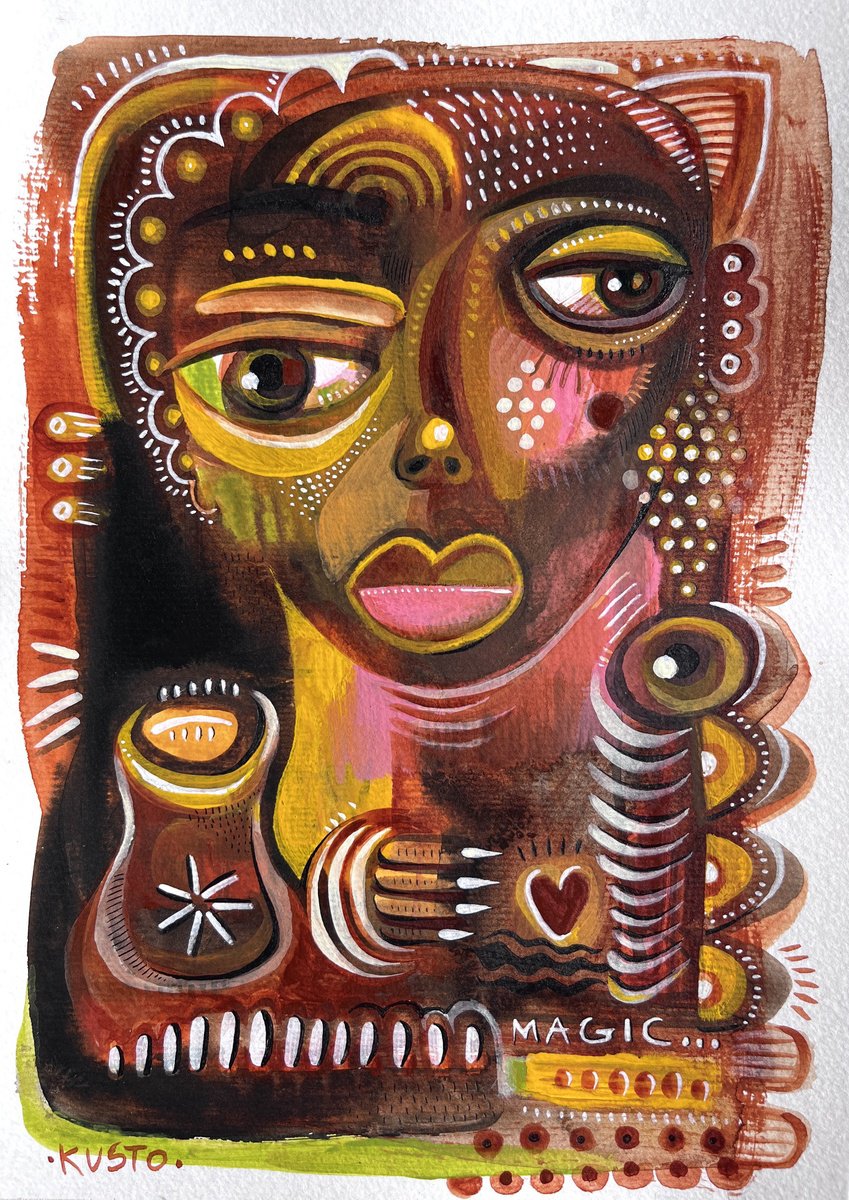  Magig By Daria Kusto, 8 X 12, Artwork For Sale On Artfinder