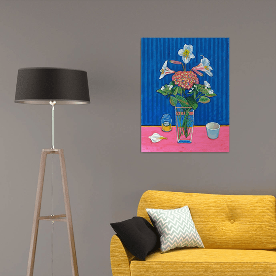 Large Still Life with Lillies
