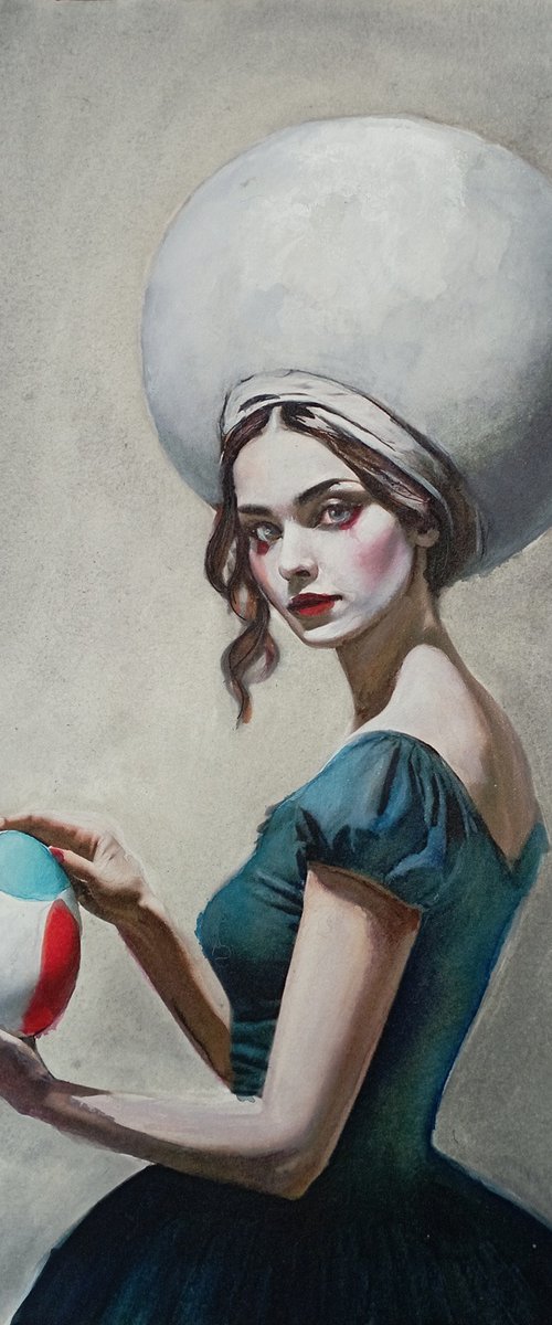 The Ostrich Egg Seller by Maurizio Puglisi