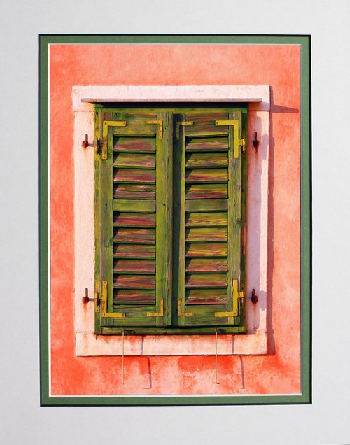 Rustic shutters by Robin Clarke