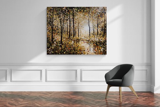 Where Tomorrow Waits, Golden Forest Landscape
