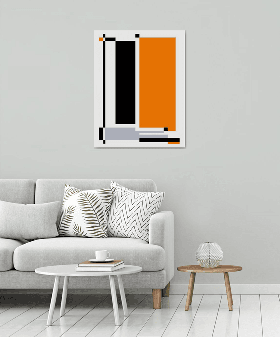 Orange Abstract #01