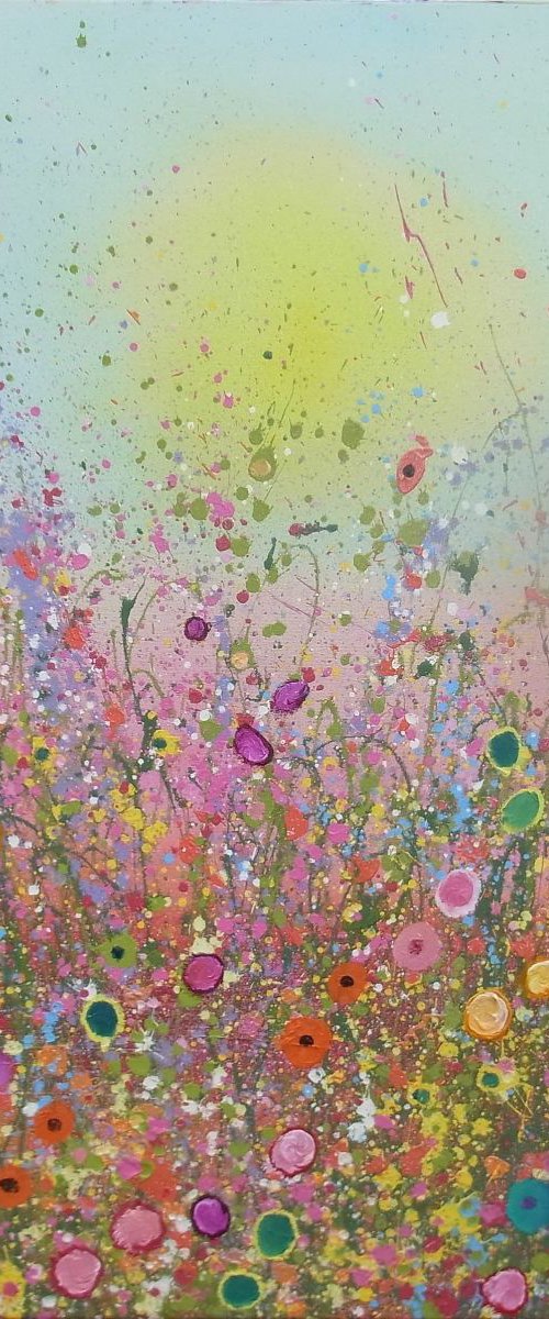 My Heart Opens Where The Wild Flowers Grow by Yvonne  Coomber