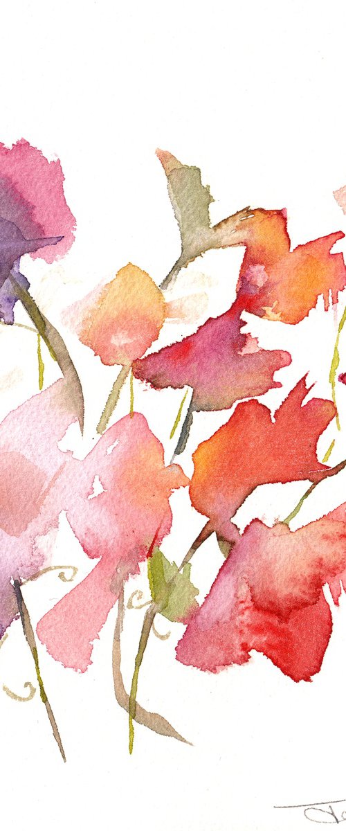 Sweet Peas by Jennifer Day