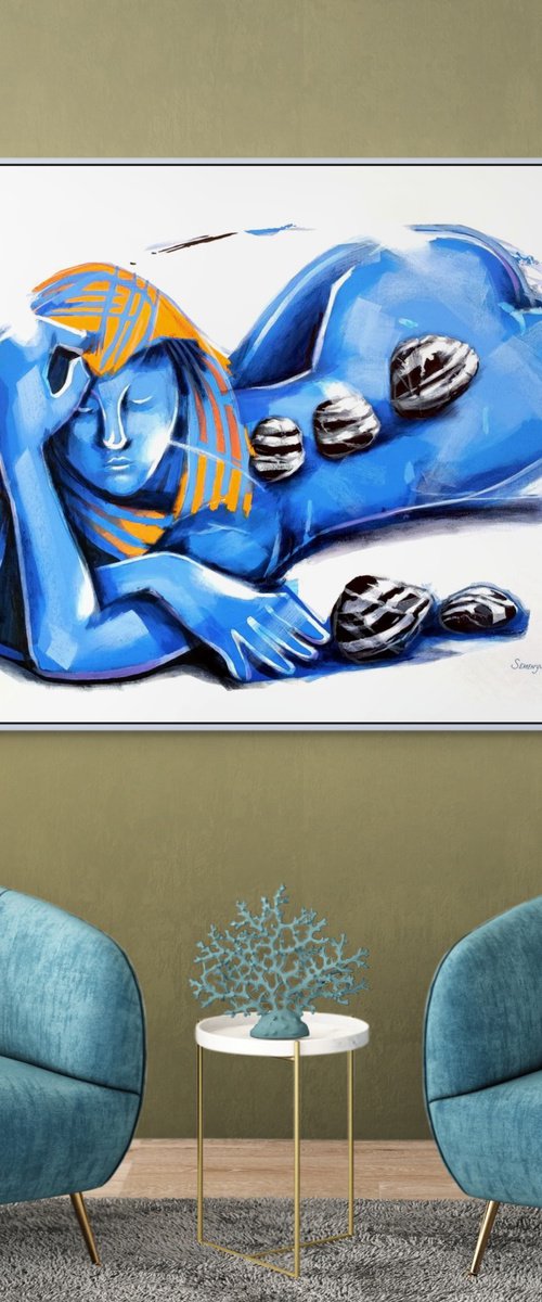 Rhythm of Waves and Stones by Evgen Semenyuk